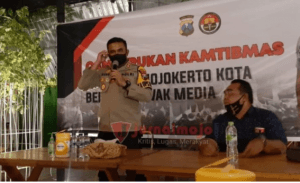 Kapolreta Mojokerto AKBP Deddy Supriadia